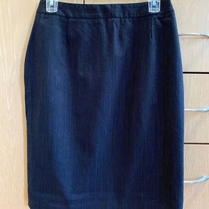 Hugo Boss Pencil Skirt with Pinstripes - Gray